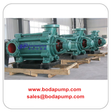 Horizontal multistage centrifugal water pump