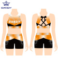 Customized sublimation high school cheerleading uniforms