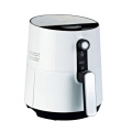 2.6L/3.6L Electric Air Fryer, Temperature Control Healthy Frying No Oil Power Cord Storage Manual Mechanic Air Fryer