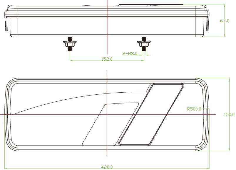 Special Vehicle Tail Combination Lighting