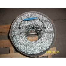 Arame Farpado Galvanizado 1.4mmx1.6mmx5′′ for Fencing