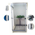 Fiberglass mesh frame mosquito net door