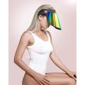 Fashion accessories gold visor hat uv protection