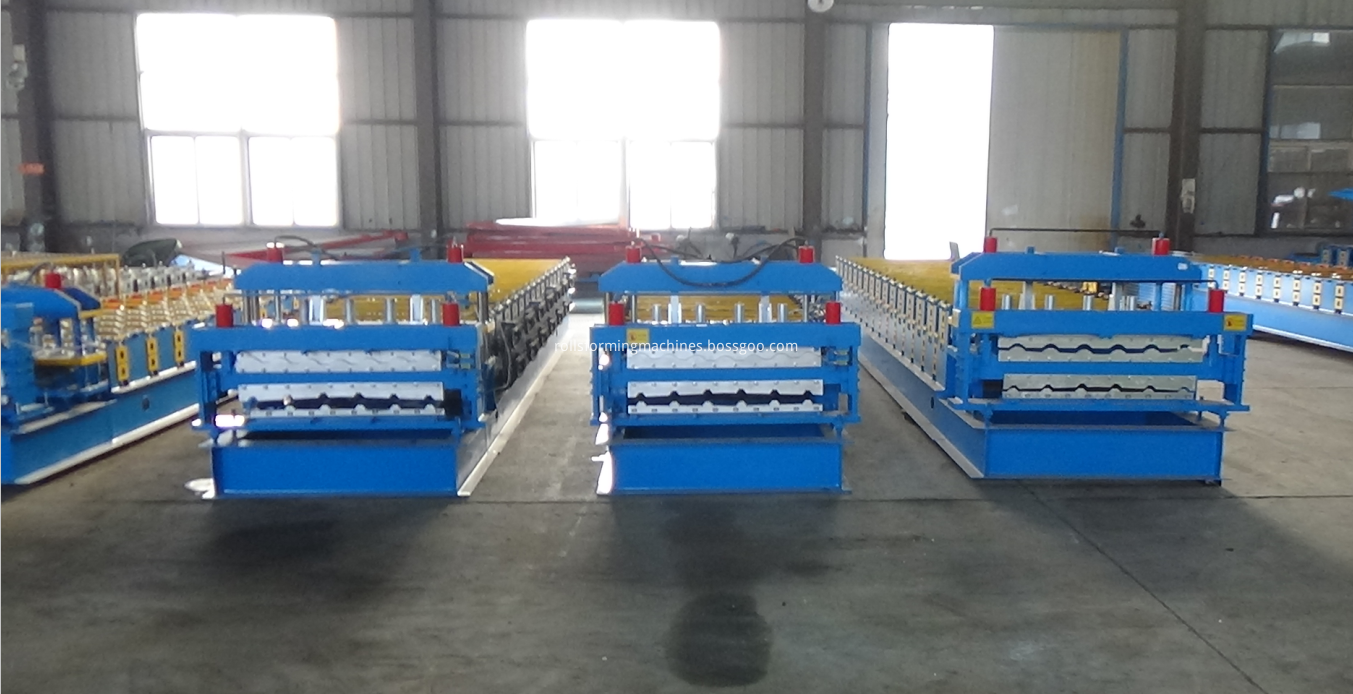 metal roof panel bend machine