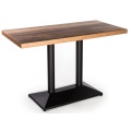 Modern HPL Laminate Wooden Cafe Restaurant Dinning Tables