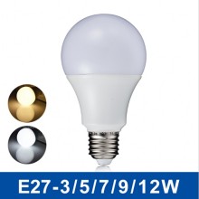 7W A70 Dimmable LED Bulb Lights Indoor Commercial Use