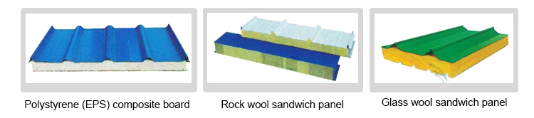 EPS Rock Wool Sandwich ROOF AND WALL Panel 