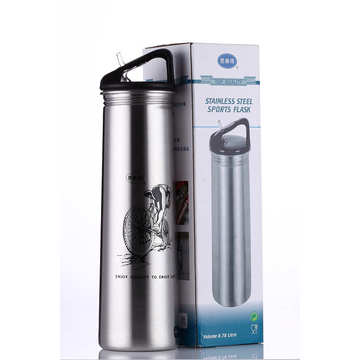 Single Wall Outdoor Sports Water Bottle Ssf-580 Flask Stainless Steel