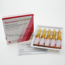 Paracetamol-Guyenne Injection for Analgesic and Antipyretic Medicines Chemicals 500mg/5ml