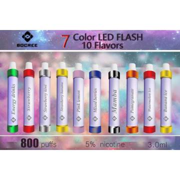 Prix ​​de gros LED Light Flash E Cigarette