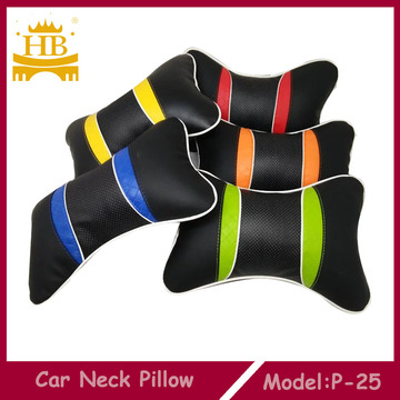 PU Leather Car Neck Pillow