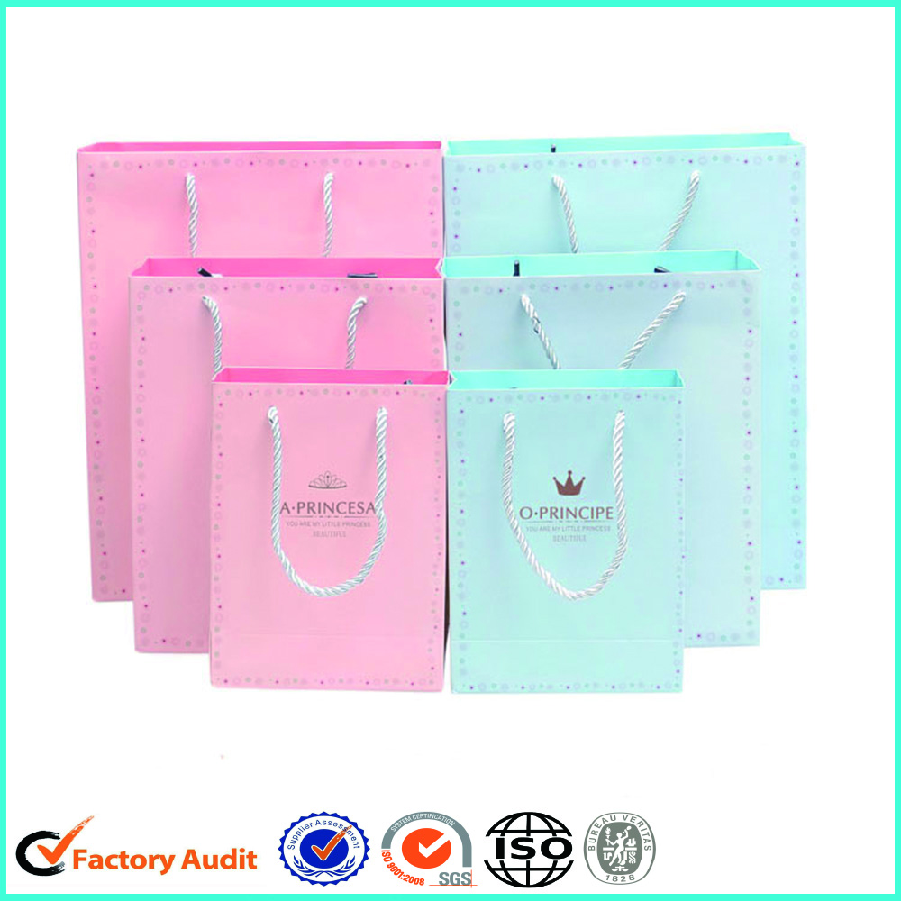 Big Paper Gift Bags With Rope Handle