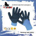 13G Polyester 3/4 Nitril-Sand-Finish mit Nitril-Glattbeschichtetem Handschuh