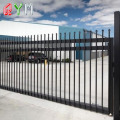 PVC Picket Fence Post Wrought Iron Fence Panels