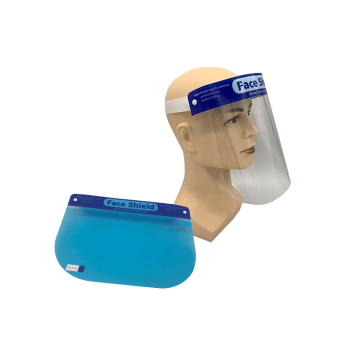 Full protective shield plastic clear face visor