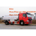 4x2 6 wheels 5000 Liters fuel tanker truck