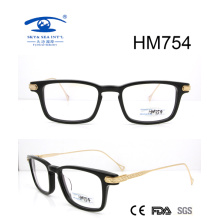 New Design Woman Style Acetate Optical Frame (HM754)