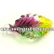 fashion lampwork glass pendant