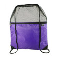 Popular Mesh And Nylon Drawstring Backpack