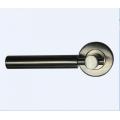 Polished Stainless Steel Solid Bedroom Door Handle