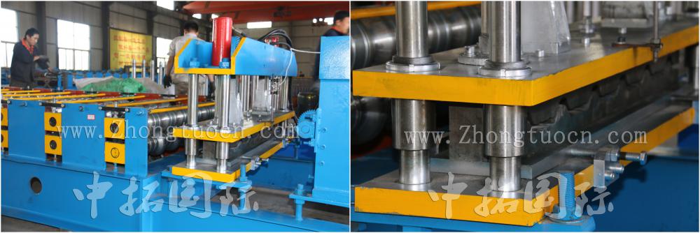 Glazed Steel Tile Roll Forming Machine/High Rib Roofing Panel Roll Forming Machine/Roof Panel Machine