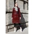 Lady Patent Leather Long Coat