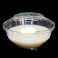 Plastic Bowl Ice Cream Bowl with Lid Tableware Food Grade