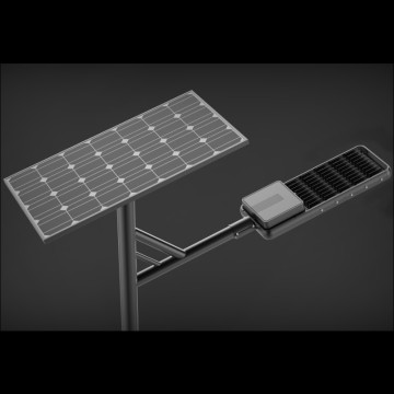 Частный уличный фонарь мощностью 100 Вт на солнечных батареях без электричества