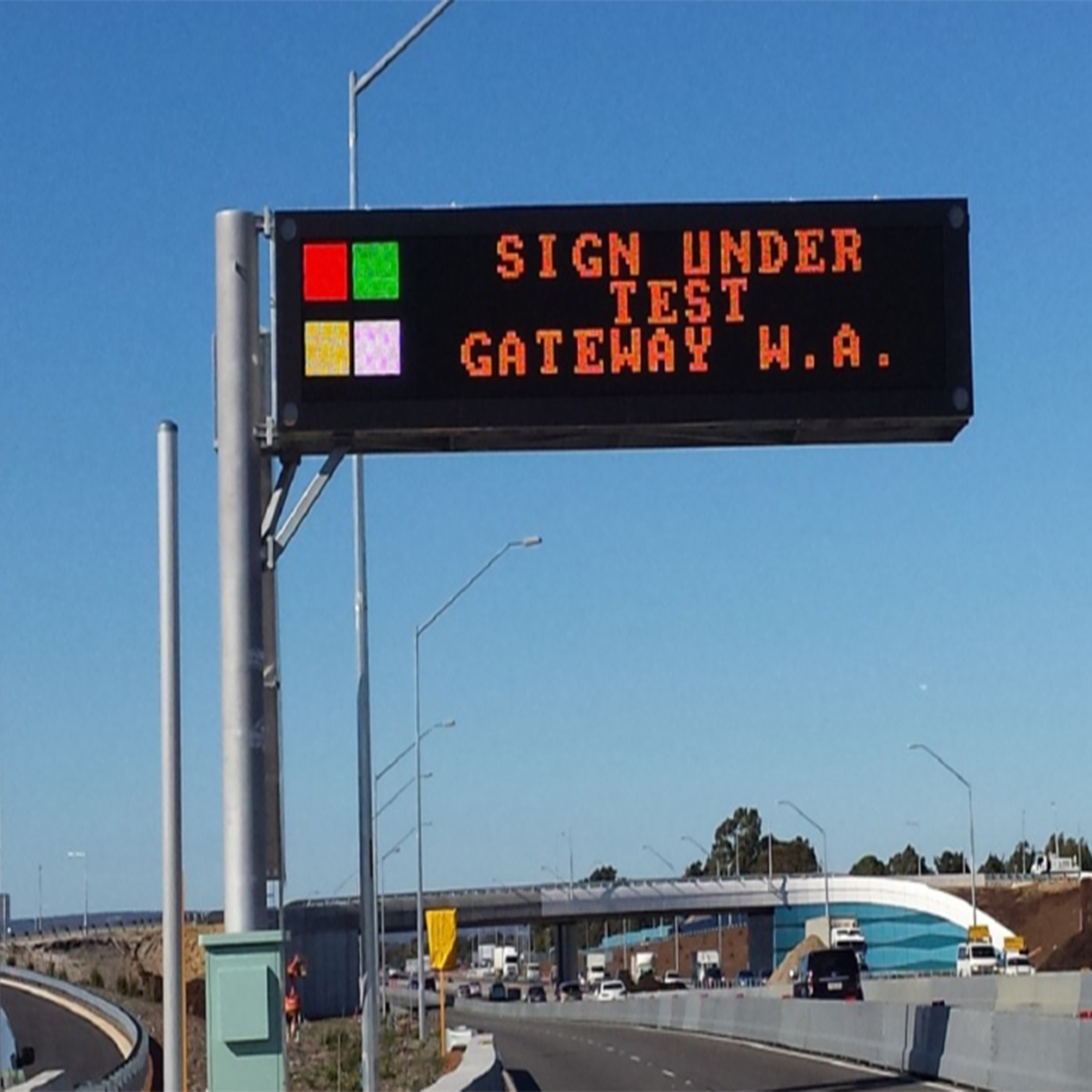 Traffic led display