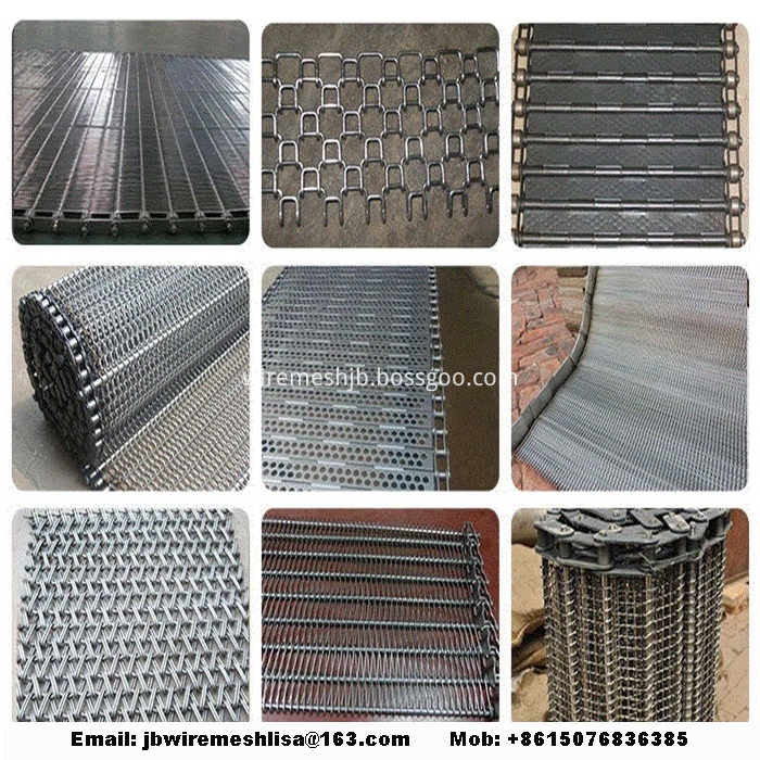 Stainless Steel Wire Mesh Metal Conveyor Belt