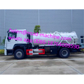 Sinotruk 290hp Italian Vacuum Pump 4x2 Sludge Truck