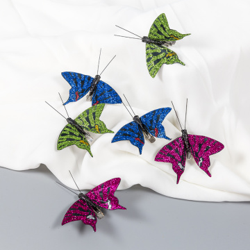 Decoración de habitación de niña mariposa