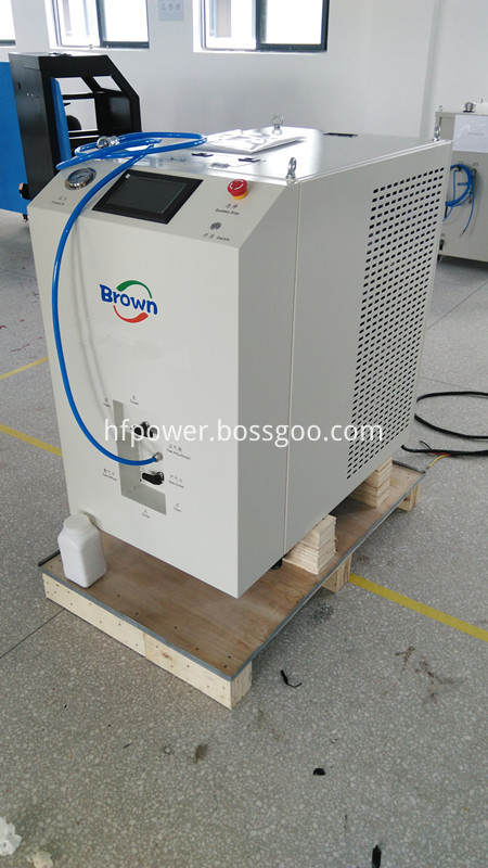 brown gas cleaning machine
