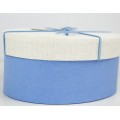 Oval rigid storage box in 3 size