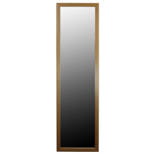 Wooden Color Plastic Mirror Frame