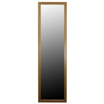 Wooden Color Plastic Mirror Frame