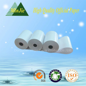 Cash Register Paper Type 55GSM Glossy Thermal Paper Rolls POS Printer Paper Roll