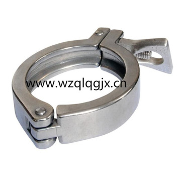 Sanitária em aço inoxidável Pipe Fitting Tri Clover Clamp