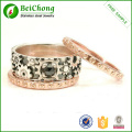 Factory ODM/OEM Stainless Steel Mens Rotating Gear Ring