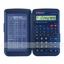 56 функций 10 цифр Дисплей Научный калькулятор с передней крышкой (LC709F)