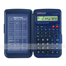 56 fonctions Calculatrice scientifique à 10 chiffres avec couverture avant (LC709F)