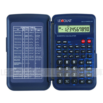 56 Funktionen 10 Ziffern Display Scientific Calculator mit Frontabdeckung (LC709F)