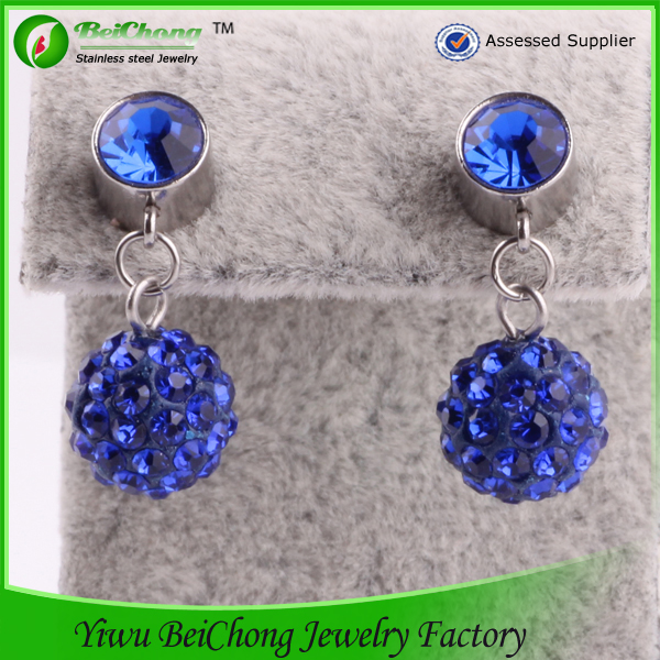 Blue Sapphire Earring