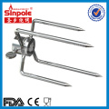 4-Sprong Stainless Steel BBQ Grill Fork with Ce/FDA Approved