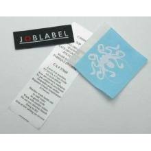 High quality polyester fabric cloth label brand labels for clothing