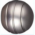 Hot Sale Ball with Grooves Curtain Rod Finial