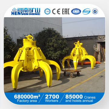 10 M3 Steel Scrap Use Hydraulic Orange Peel Grab