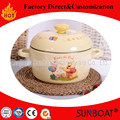 Kitchen Cookware Round Enamel Casserole Kitchenware Cooking Pot