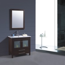 Solid Wood Bathroom Furniture (B-249)