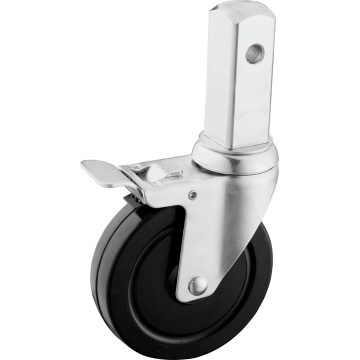 Medium Duty Square Stem Wheels with Brake